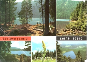 Šumava - Čertovo a Černé jezero 1977 95 002 ●